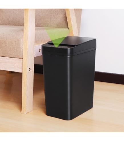 Amazon｜コストコ ECO センサー ゴミ箱 47L｜フタ付きゴミ箱